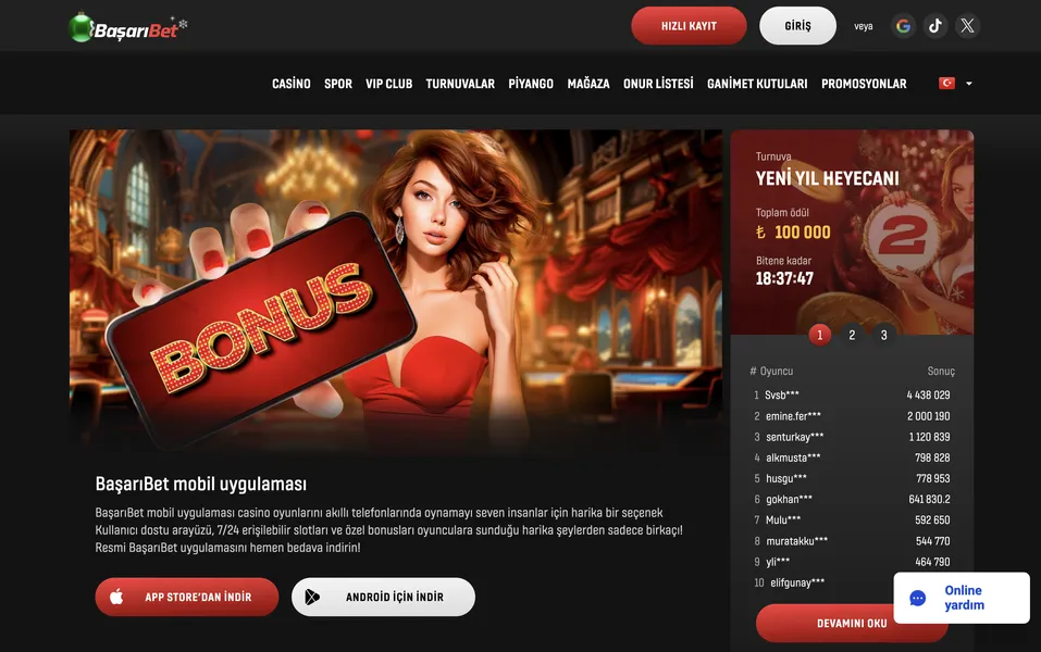 BaşarıBet mobil uygulama indirilebilir mi?